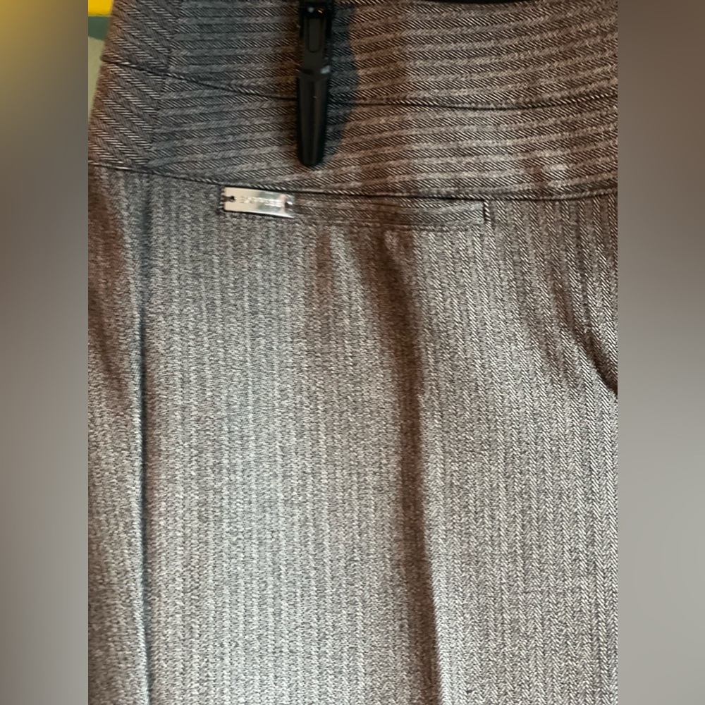 Express Editor Mid Rise Relaxed Trouser Pant - Picture 3 of 6